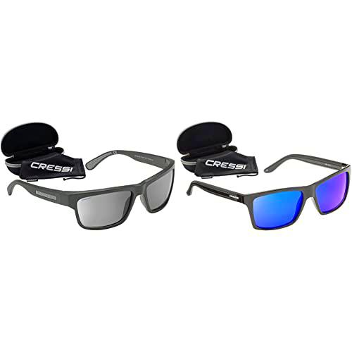 Cressi Ipanema Sunglasses Gafas, Unisex Adulto, Negro/Negro