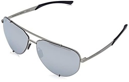 Porsche P8920 Gafas de Sol, Palladium, Black, 63 para Hombre