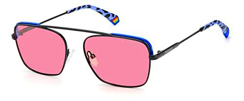 Polaroid PLD 6131/s Sunglasses, 3H2/0F Black Pink, 56 Unisex-Adult