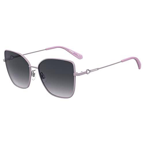 MOSCHINO LOVE MOL056/S Gafas, Lilac, 56 para Mujer