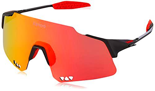 KIMOA Black_Red+Polar Grey Sunglasses Pack