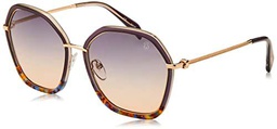 TOUS STOB51 Gafas, Black Top+Crystal, 58 para Mujer