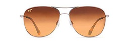 Maui Jim Cliff House Gafas, Gold, 59/15/120 Unisex Adultos