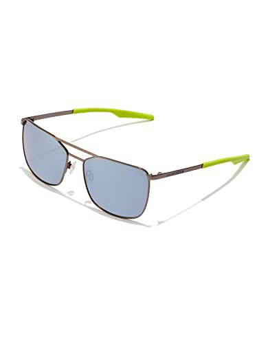 HAWKERS Sense Gafas, Chrome Polarized, Gun Metal, Talla única Unisex Adulto