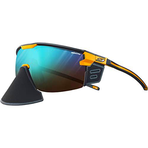 Julbo Ultimate Cover Gafas DE Sol, Amarillo/Negro, Talla única Unisex Adulto