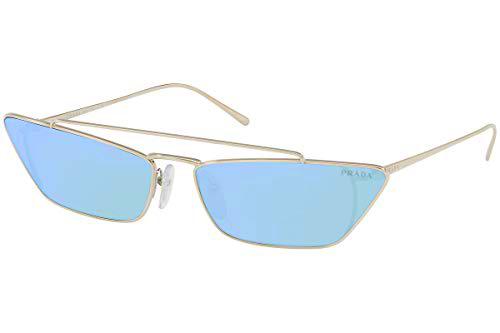 Prada 0PR 64US Gafas de Sol, Silver, 45 para Mujer