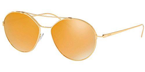 Prada 0PR 56US Gafas de Sol, Gold, 55 para Mujer