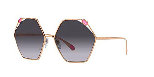 Bvlgari Gafas de Sol SERPENTI BV 6160 Black Rose Gold/Grey Shaded 58/16/140 mujer