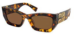 Miu Miu 0MU 09WS 53 VAU06B Gafas de Sol, Unisex-Adult