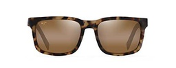 Maui Jim Stone Shack Gafas, Matte Havana Tortoise with Tan Tips