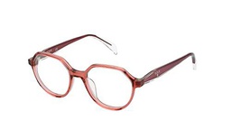 TOUS VTOB56L Gafas, Shiny TRANSP.Pink, 49 para Mujer