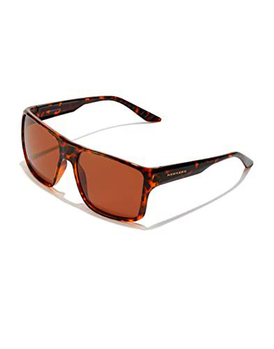 HAWKERS Edge XL Gafas, Solid Brown Polarized · Carey