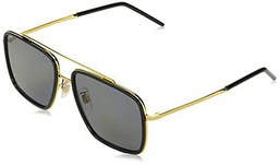 Dolce &amp; Gabbana 0DG2220 Gafas de Sol, Gold/Black, 57 para Hombre