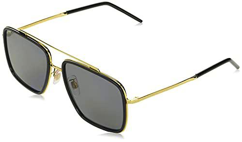 Dolce &amp; Gabbana 0DG2220 Gafas de Sol, Gold/Black, 57 para Hombre