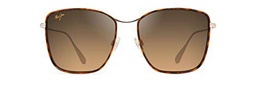 Maui Jim Tiger Lily Gafas, Dark Tortoise with Gold