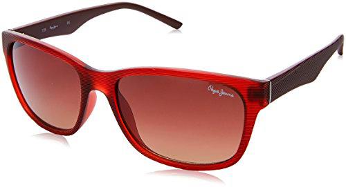 Pepe Jeans Pj7183C357 Gafas de Sol, Granate, 57 para Hombre