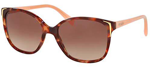 Prada 0PR01OS UE00A6 55 Gafas de Sol, Marrón (Spotted Brown Pink/Brown)