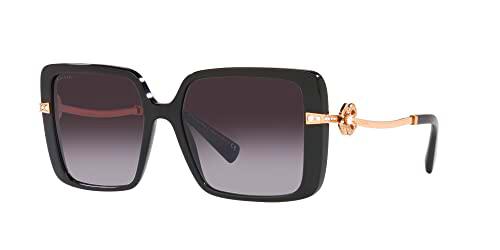 Bvlgari Gafas de Sol BV 8243B Black/Smoke Shaded 56/17/140 mujer