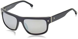 Lozza Sl4262 Gafas, Shiny Dark Blue, 58 para Hombre