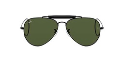 Ray-Ban 0rb3030 L9500 58 Gafas de Sol, Black, Hombre