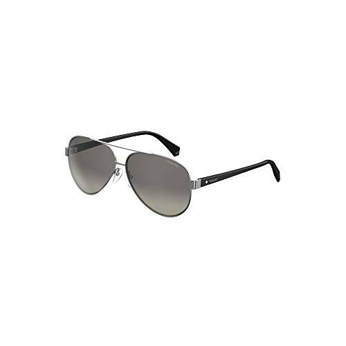 Polaroid PLD 4061/S WJ 6LB 61 Gafas de Sol, Gris (Ruthenium/Brown), Mujer