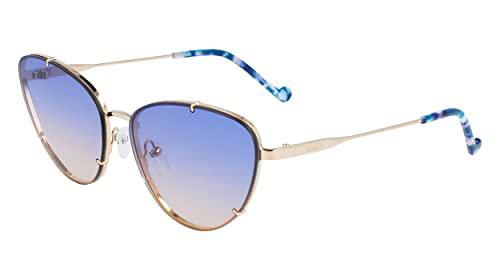 Liu Jo LJ140S 46590 Gafas de Sol, 718 Gold Shiny, 59 Unisex Adulto