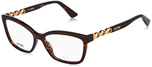 MOSCHINO MOS598 Gafas, Havana, 55 para Mujer