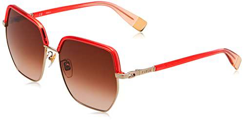 Furla SFU623 Gafas, Shiny Light Gold, 57 para Mujer