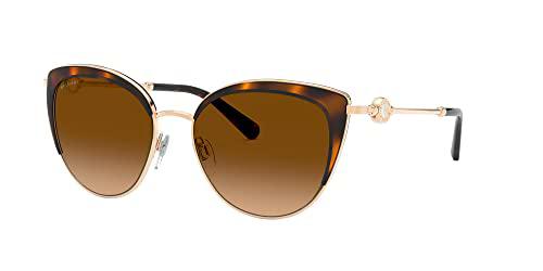 Bvlgari Gafas de Sol BV 6133 Dark Havana/Brown Shaded 55/17/140 mujer