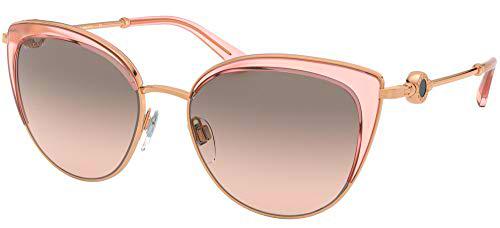 Bvlgari Gafas de Sol BV 6133 Pink/Grey Pink Shaded 55/17/140 mujer