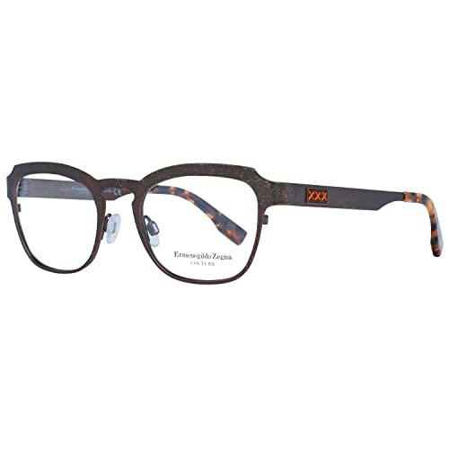 Ermenegildo Zegna ZC5004 Monturas de Gafas, Dorado (Bronzo)