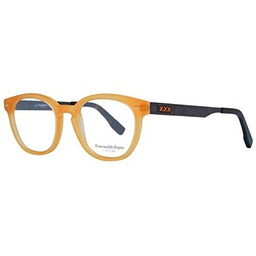 Ermenegildo Zegna ZC5007 Monturas de Gafas, Amarillo (Giallo Op)