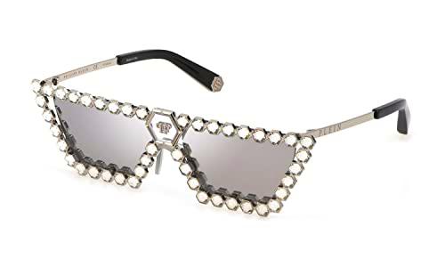 Philipp Plein SPP030S Gafas, Total Shiny Palladium