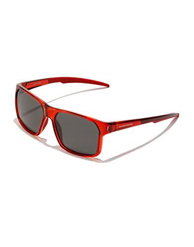 HAWKERS Track-Polarized Red Dark Gafas, Talla única Unisex Adulto