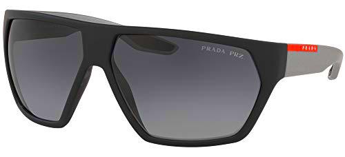 Prada LINEA ROSSA 0PS 08US Gafas de Sol, Black Rubber