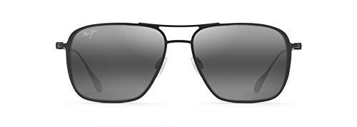 Maui Jim Beaches Gafas, Black Matte, 57/16/145 Unisex Adultos