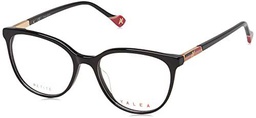 YALEA Vya003l Gafas, Shiny Black, 50 para Mujer