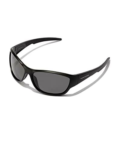 HAWKERS Rave Gafas, Solid Dark Polarized · Black, Adulto Unisex Adulto