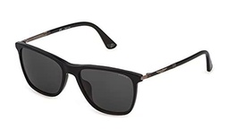 Police SPLD45 Gafas, Shiny Black, 56 para Hombre