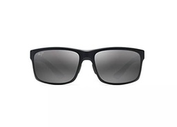 Maui Jim POKOWAI Arch Gafas, Black Matte, 58/17/139 Unisex Adultos