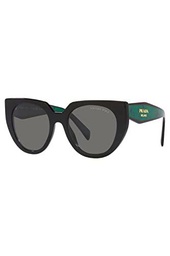 Prada 0PR 14WS 52 1AB5Z1 Gafas de Sol, Unisex-Adult