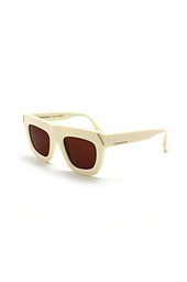 Victoria Beckham VB642S Sunglasses, 103 Ivory, 51 Unisex