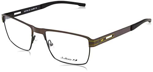 Julbo Cameron Gafas, Gris Oscuro Opaco/Amarillo, 53/18/140 Unisex Adulto