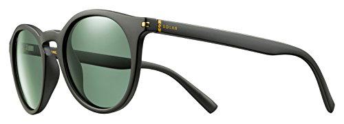 Solar Janis Gafas de Sol para Mujer, Negro