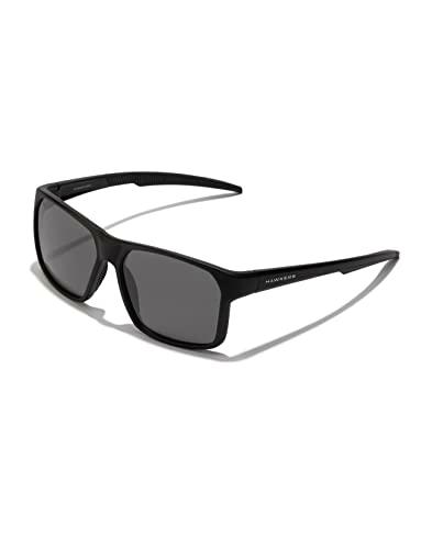 HAWKERS Track-Polarized Black Dark Gafas, Talla única Unisex Adulto