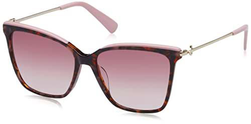 Longchamp LO683S Gafas, Brown Tortoise, 56 para Mujer