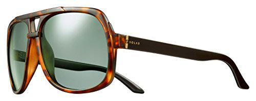 Solar Gaston Gafas de Sol Unisex, Ecaille