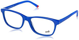 Web Eyewear WE5268 Gafas de Sol, Shiny Blue, 49 Unisex