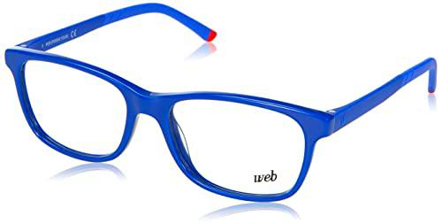 Web Eyewear WE5268 Gafas de Sol, Shiny Blue, 49 Unisex