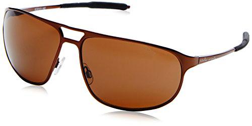 Carlo Monti - Gafas de sol Wrap SCM101-142 para hombre, Brown